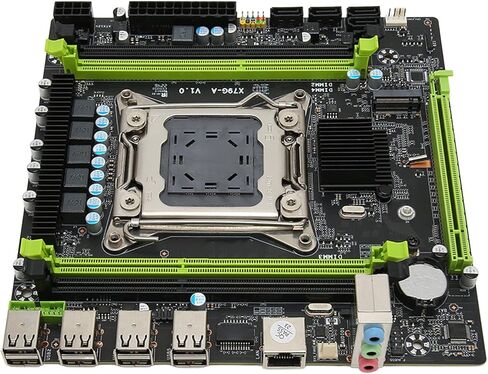 اللوحة الأم للكمبيوتر، اللوحة الرئيسية NVME M.2، تدعم PCIE 16X Dual 4 DDR3 ECC SATA 2.0 اللوحة الأم للألعاب لسطح المكتب in Saudi Arabia