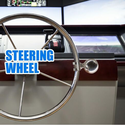 316 الفولاذ المقاوم للصدأ قارب عجلة القيادة مقبض الجودة، عجلة القيادة مقبض المناورة in Kuwait