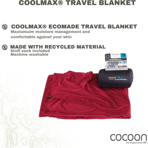 Cocoon - Premium - Coolmax Travel Blanket in Kuwait