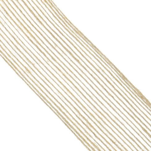 uxcell 1 Roll Natural Burlap Fabric Ribbon 1/4 Inch Burlap Wired Ribbon Tan Jute Linen Rustic Ribbon Rolls for DIY Crafts Home Decoration in Saudi Arabia