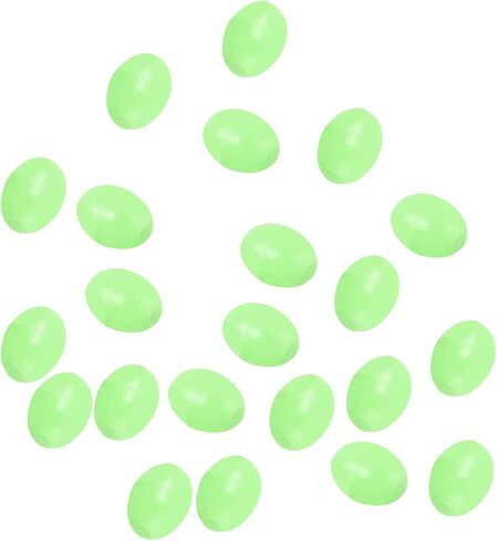 PATIKIL Luminous Fishing Bead, Plastic Glow Fishing Bait Eggs Rig Bead Tackle Tool in Kuwait
