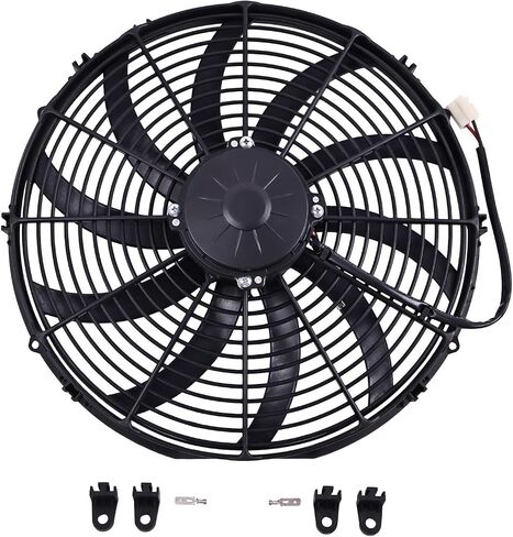 Puller Fan 30102113 VA18-AP70/LL/F-59A Compatible with SPAL 16" Curved Blades 2467 CFM in Saudi Arabia