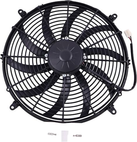 Puller Fan 30102113 VA18-AP70/LL/F-59A Compatible with SPAL 16" Curved Blades 2467 CFM in Saudi Arabia