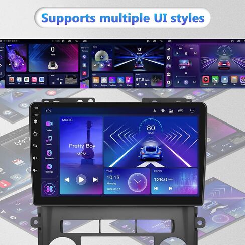 2+64G Android Stereo for Nissan Frontier Xterra 2009-2012 support Wireless Carplay Android Auto, 9" Touchscreen GPS Navigation Bluetooth USB WiFi FM/RDS Radio Receiver AHD Backup Camera + External Mic in Saudi Arabia
