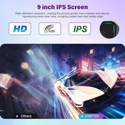 [8-Core 2+64G] Car Radio for Ford Fusion Mustang Mondeo 2009-2012 - 10.1 Inch IPS Touchscreen Android 13 Radio - Wireless Carplay and Android Auto/WiFi/DSP 32EQ/59 UI + AHD Backup Camera + Canbus in Saudi Arabia