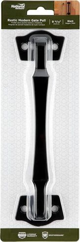 National Hardware N166-028 8.35-in Mountain Modern Black Gate Latch in Saudi Arabia