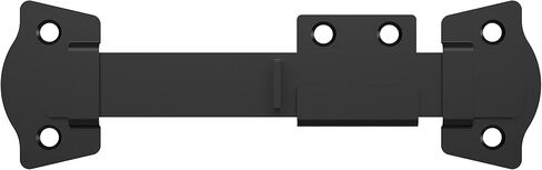 National Hardware N166-030 مفصلة بوابة سوداء مقاس 6 بوصات Mountain Modern T، عدد 2 in Kuwait