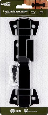 National Hardware N166-030 مفصلة بوابة سوداء مقاس 6 بوصات Mountain Modern T، عدد 2 in Kuwait