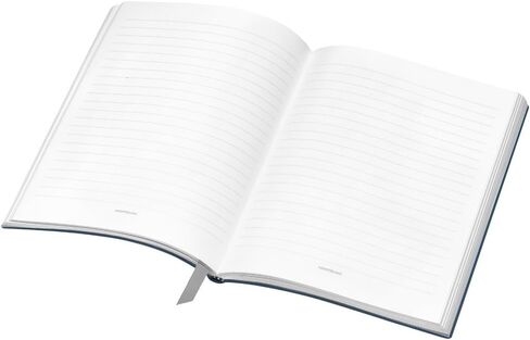 Montblanc Notebook Indigo Lined #146 Fine Stationery 113593 – Elegant Journal with Leather Binding and Ruled Pages – 1 x (5.9 x 8.2 in.) in Saudi Arabia