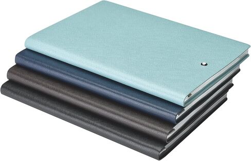Montblanc Notebook Indigo Lined #146 Fine Stationery 113593 – Elegant Journal with Leather Binding and Ruled Pages – 1 x (5.9 x 8.2 in.) in Saudi Arabia