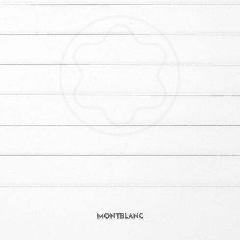 Montblanc Notebook Indigo Lined #146 Fine Stationery 113593 – Elegant Journal with Leather Binding and Ruled Pages – 1 x (5.9 x 8.2 in.) in Saudi Arabia