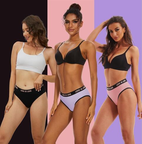 3 قطع - سراويل داخلية من نوع Gaff للملابس الداخلية للنساء المتحولين جنسيًا، مريحة/ناعمة مخفية in Kuwait