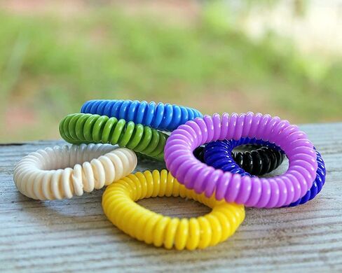 PIC Bugables Coil Wristbands, Reusable and Resealable, One Size Fits All in Kuwait