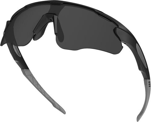 Polarized Sports Sunglasses (black) in Kuwait