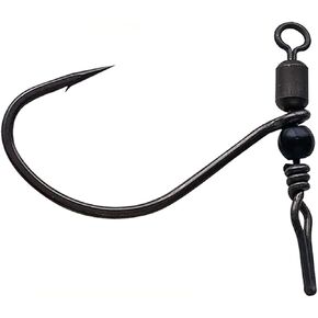 Gamakatsu G Finesse Swivel Drop Shot Fishing Hook with Nano Smooth Coat (1 Pack)
