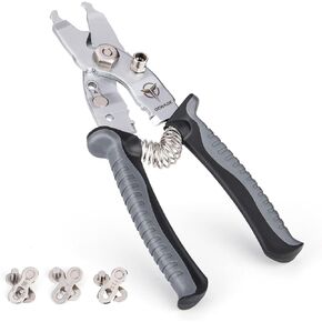 GEWAGE Bike Bicycle Pliers- 5 in 1 Bike Tool Kit for Cable Cutter/Chain Quick Link Switch/Cable Reaming/Spare Master Link/Inner Cap Clamp - Professional Bicycle Tool with Bicycle Missing Link