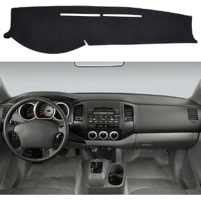 SPEEDWOW Dashboard Dash Board Cover Mat Carpet Compatible with Toyota Tacoma 2005-2015