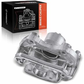 A-Premium Disc Brake Caliper Assembly with Bracket Compatible with Select Infiniti and Nissan Models - G35, 350Z 2003-2005, V6 3.5L - Front Driver and Passenger Side, 2-PC Set