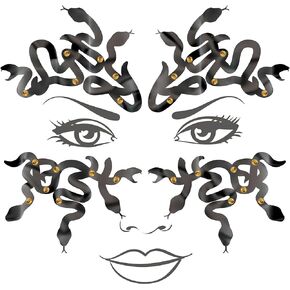 Black Snake Eyes Costume Accessory - 1 Set - Stunning, Perfect for Cosplay, Parties, Halloween & More