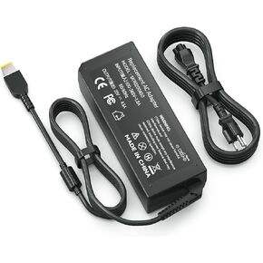 90W Laptop Charger for Lenovo ThinkPad X1 Carbon T440 E431 G410 45N0237 45N0236 45N0239 344428U ThinkPad T431s Z510 PA-1900-081 0B46994 0B46995 Yoga 11s Flex 14 15D Power Supply Cord