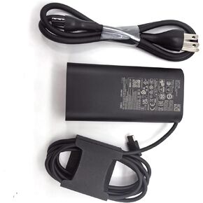 Dell 100W Laptop Charger USB C Type C GAN AC Adapter,Precision 3580 3580 3580 3581 Charger,Latitude 7640 5540 9440 AC Adapter,Inspiron 14 Plus 7430, Black, DA100PM220