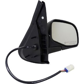 Dorman 955-008 Driver Side Power Door Mirror - Heated Compatible with Select Ford / Mercury Models, Black