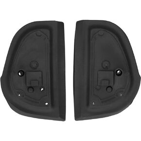 Mirror Rubber Seals, 1 Pair Exterior Mirror Rubber Gaskets Seals Left Right 2108106316 2108106416 Car Accessory Replacement Exterior Door Mirror Gasket Seal Fit for W140 W210