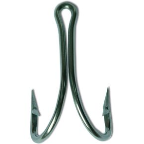 خطاف مزدوج من الفولاذ المقاوم للصدأ من Mustad Classic 2 قوي للغاية مع ساق مفتوحة قصيرة جدًا in Kuwait