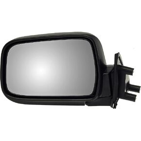 Dorman 955-481 Driver Side Manual Door Mirror - Folding Compatible with Select Nissan Models, Black