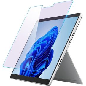 PERFECTSIGHT Anti Blue Light Screen Protector Designed for Surface Pro 8 2021 (13 Inch) / Surface Pro X 2021/2019, HD Clear Tempered Glass - Eye Protection Anti Eye Fatigue Eye Dry Easy Installation