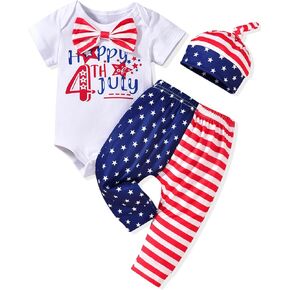 fioukiay Baby Boy My 1st 4th of July Outfit Clothes