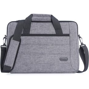 Procase 11-12.9 Inch Sleeve Case Bag Compatible for Tablet Laptop Ultrabook MacBook Chromebook Surface Pro X Notebook Acer Asus Dell HP Lenovo Galaxy with Handle Carrying Shoulder Strap -Black Plaid