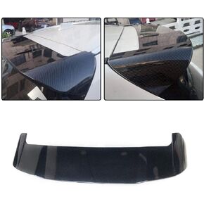 Roof Spoiler fits for BMW X3 G01 xDrive20i xDrive30i M40i Base & Sport Utility 4Door 2018 2019 Rear Roof Window Top Spoiler Wing (Carbon Fiber Look)
