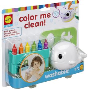 Alex Bath Color Me Clean, Multicolor Kids Bath Crayons