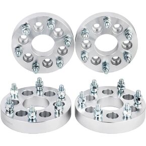 محولات عجلات DCVAMOUS 4PC 6x4.5 إلى 6x5.5 مقاس 1.25 بوصة مع مسامير 12x1.25 متوافقة مع Nissan 6 Lug 6x114.3 إلى 6x139.7 لـ 2005-2023 Frontier | 2005-2014 باثفايندر | 2005-2015 إكستيرا in Kuwait