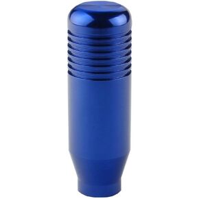 DEWHEL 12x1.25mm Threaded 4 5 6 Speed Shift knob Billet Aluminum JDM Short Throw Manual Transmission Gear Shifter Selector (Gunmetal)
