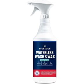 Bioesque Waterless Wash & Wax, Ready to Use Formula for Cars, Trucks, Boats, RVs, Motorcycles, & More, 32 Fl Oz (Pack of 1)