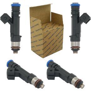 0280158205 Fuel Injector Nozzle Compatible with Chevy Cruze Eco LT LTZ 2011-2015 Buick Encore 2013-2021 Chevy Sonic 2012-2020 Chevy Trax 2015-2021 1.4L Replaces 55565970 (4pcs)