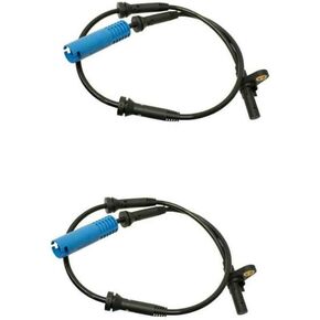 Olivia&Oliver 2pcs For BMW 525i 530i 528i 535i 545i 550i 650i E63 E64 E60 Front Right/Left ABS Wheel Speed Sensor 34526771702 34526760045