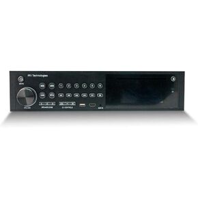 Car Stereo with Bluetooth,iRV Technology iRV35 Independent Zone 3 RV Stereo, Supports HDMI ARC,Digital Surround Sound,APP,A&FM,DVD,MP4,Clock,USB,3 Zones Wall Mount Car Audio Receiver
