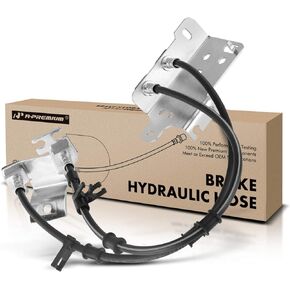 A-Premium Rear Center Brake Hydraulic Hose Compatible with Select Ford Models - For F-250 Super Duty, For F350 Super Duty, F450 Super Duty, 2017, 4WD