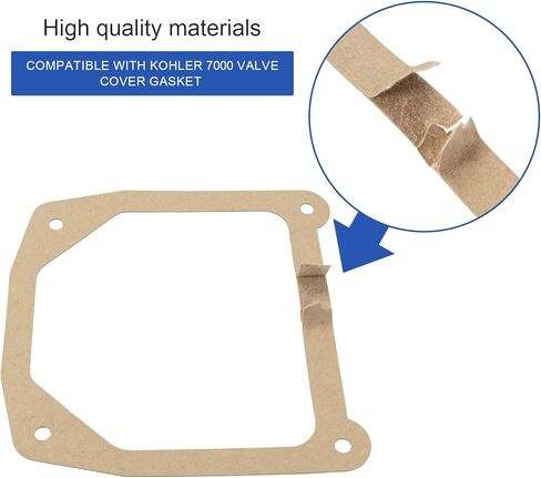 استبدال حشوات غطاء الصمام لسلسلة Kohler 7000 للوحدات المجهزة بأغطية الصمامات الفولاذية المختومة (4 قطع) in Kuwait