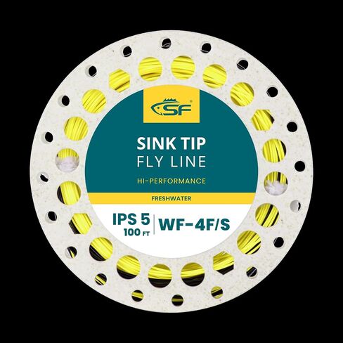 SF Full Sinking Fly Fishing Line Weight Forward Taper Fly Line for Freshwater WF4 5 6 7 8 9S 90FT IPS3/IPS5 in Kuwait