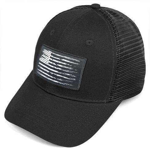 American Fish Flag Trucker Hat, Fishing Gifts for Men Women in Kuwait