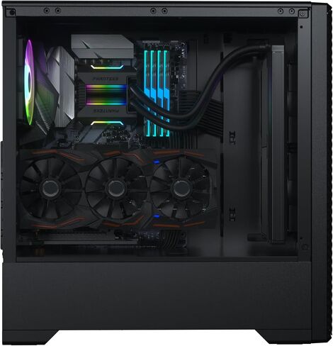 (MG-NE520S_BK02) Neo Silent ATX Mid-Tower, Silent Front Design, 1x 120 Fan, Black in Saudi Arabia