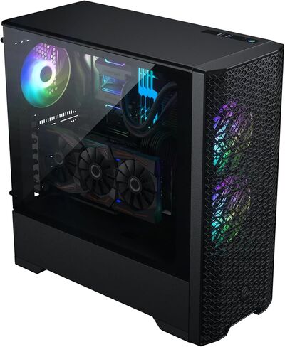 (MG-NE520S_BK02) Neo Silent ATX Mid-Tower, Silent Front Design, 1x 120 Fan, Black in Saudi Arabia