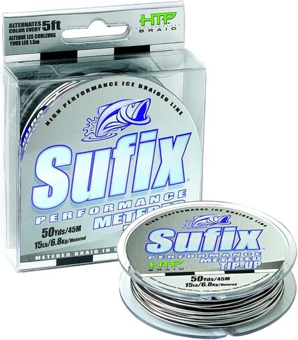 Sufix Performance V-Coat 50Yard بكرة حجم طرف لأعلى خط مجدول in Kuwait