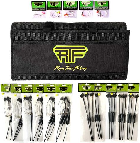 Runs True Fishing RTF - Dakota Flash Bouncer - Dakota Slider Bouncer - Rigs and Weights Made in USA - Tackle Wrap Bag in Saudi Arabia
