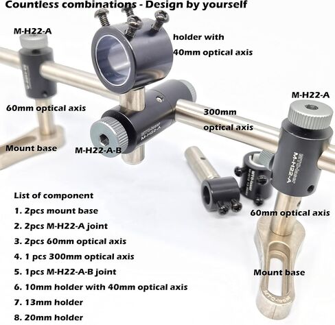 BMT Versatile 3D Laser module mount for laser optics alignment (B full set) (LDT-LM) in Saudi Arabia