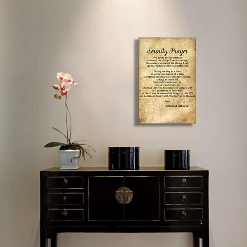 Verse Wall Art Poem Framed Wall Decor Canvas Modern Vintage Psalm Of Life Longfellow Poster For Home Decor Inspirational Quotes Art Painting Pictures Prints Framed (12x18 inch) in Saudi Arabia